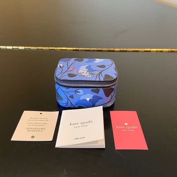 NWT Authentic classic Kate Spade Staci Nouveau Bloom Jewelry Holder/case - Picture 5 of 16